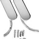 Accessories Motorcycle 8Mm&10Mm Mini Oval Mirrors Motorcycle Retro Rearview Mirror