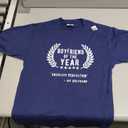 Funny Boyfriend Gifts, Boyfriend of The Year T-Shirt,Royal Blue, Small