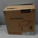 EUHOMY Smart Ice Makers Countertop -26lbs in 24 Hours, 9 Cubes Ready in 8Mins, Self-Cleaning Countertop Ice Maker, Portable Ice Maker with Ice Scoop and Basket, Perfect for Home/Kitchen/Office