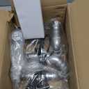 PIPRE Music Guitar Table Lamp Art Decor, Cool Guitar Stuff Gifts for Men Music Lovers Guitar Players, Steampunk Pipe Man Edison Bulb Lamps, Retro Guitars Metal Pipe Industrial Robot Lights