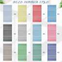 Peryiter 24 Sets Turkish Beach Towel Bulk with Travel Bag 71" x 36" Oversized Turkish Towel Cotton Quick Dry Sandproof Lightweight Beach Towels for Shower Hammam Spa Pool Gym Travel, Large
