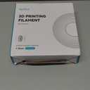 PETG Filament 1.75mm, Ultra Tough, Heat Optimized, Odorless, 1kg(2.2lbs) SUNLU PETG 3D Printer Filament, Dimensional Accuracy +/- 0.02mm, Refill Transparent