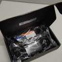 eXtremeRate Black Performance Rubberized Grip Custom Back Plate Bottom Shell Compatible with ps5 Controller, Replacement Back Shell Cover Compatible with ps5 Controller