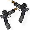 Electric Water ToyGun for Kids Ages 8-12-Automatic Water ToyGun-Automatic High Power,Beach Toys for Summer Outdoor Fun,Perfect Pool and Water Guns Play (Black*2)