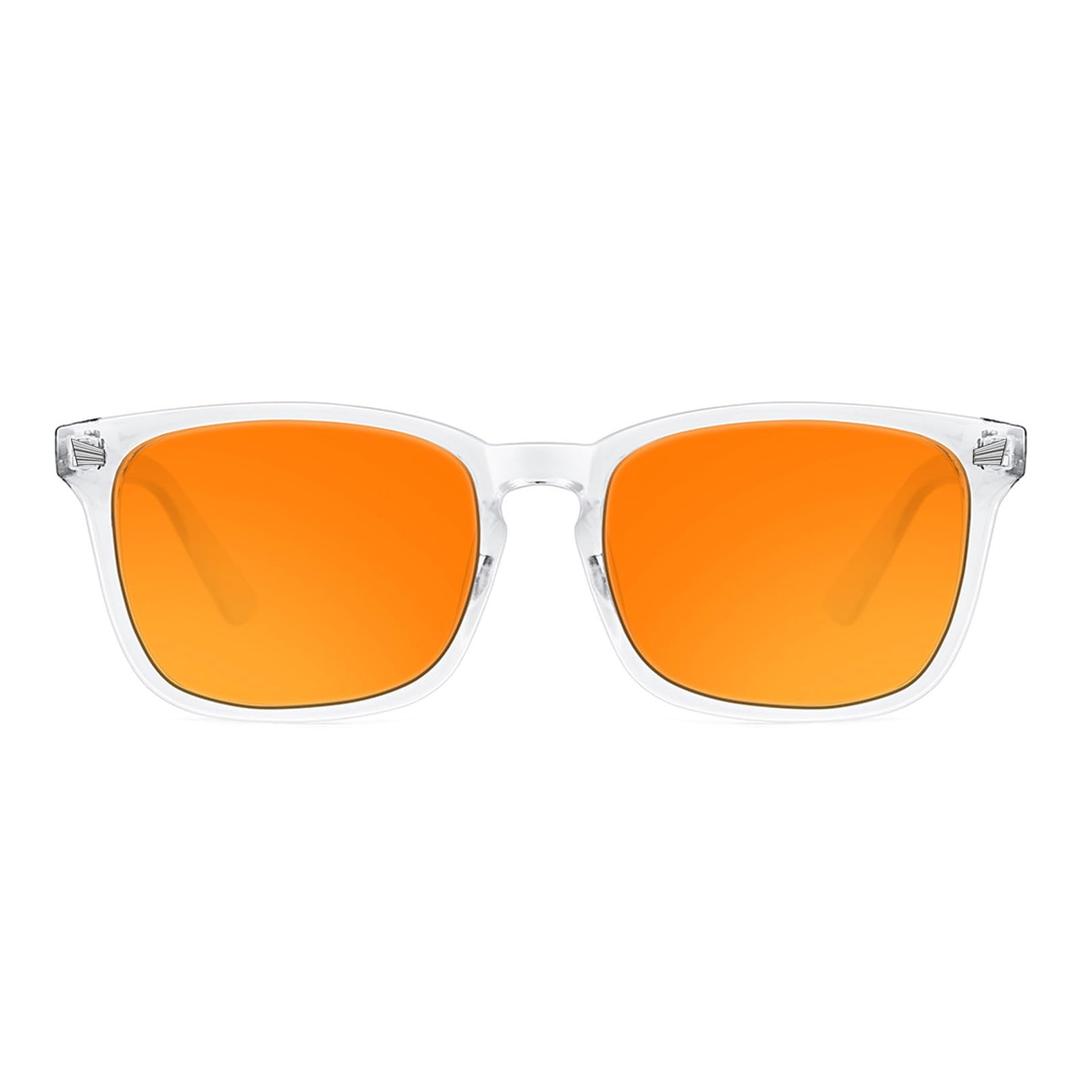 TIJN Blue Light Blocking Glasses for Women Men Square Frame Nerd Eyeglasses Anti Blue Ray Computer Screen Glasses