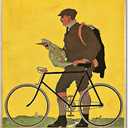 Cycling Tin Sign Antique Vintage Metal Poster Never Underestimate An Old Man With A Bicycle Wall Art Hanging Plaque For Farm Bedroom Garage Bathroom Club Man Cave Bar Cafe Wall Decoration 8x12 Inch