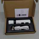 PleySyncz Silent Dog Nail Grinder, Cordless Grooming Pro Nail Grinder, USB Rechargeable Pet Nail Grinder, Painless Paws Grooming for Small Medium Large Dogs & Cats (2 Replacement Heads)