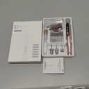 Cordless Nail Drill 35000RPM, Portable Electric Nail File for Acrylic Gel Nails, Professional Manicure Pedicure Kit, Rechargeable Pedicure Tools for feet with LCD Display, Low Noise Low Vibration