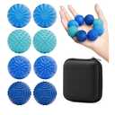 luckdoor Silicone Magnetic Balls Fidget Toys for Adults & Teens,8PCS Stress Relief Sensory Toys for Autism ADHD Anxiety,Fun Textures Gadgets,Office Desk Toy,Stocking Stuffers for Men Women Teen Gifts