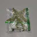 Emopeak Iron Art 20 LED Christmas Tree Topper, 8 x 10Inch Indoor Outdoor Star Treetop Light Two Modes (Keep Light ON/Flash) for 1.5Ft to 9Ft Christmas Tree (Gold, 8 x 10 Inch)