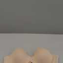 MELENECA Women's Stay Put Padded Cup with Lift Underwire Push Up Strapless Bras (36A, Beige)