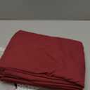 Duvet Cover Twin/ Twin XL Size Set - Extra Soft Twin/ Twin XL Size Duvet Cover 68 x 90 with 1 Pillow Shams - Hotel Luxury & Fade Free w/ Zipper Closures & Ties - Comfy Breathable Bedding Set (Burgundy)