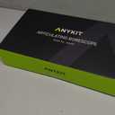 Anykit Articulating Borescope, 210 Two-Way 0.22in Slim Probe Endoscope with High-Brightness LED Lights, 4.3" IPS HD Video Inspection Snake Camera for Automotive Engine Inspect - 4FT