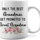 IWXYI Pregnancy Announcement Gifts for First Time Great Grandma,New Great Grandmother Gifts,Great Grandma Mug,Great Grandma Coffee Mugs 11 Ounce,Presents For Great Grandma Pregnancy Announcement