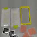 Ferilinso [Auto Dust Install] 2 Pack Screen Protector for iPhone 16 Pro Max [Phone Case fit], 3 Tempered Glass Camera Lens Protector Accessories for Apple