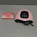 BIGBEAR UV Light for Nails, 48W UV LED Nail Lamp for Gel Polish, Fast Nail Dryer with Automatic Sensor, 3 Timer Setting, Small and Portable, LED Nail Light for Fingernail and Toenail (single (pink))