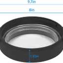 SPX5500D Strainer Cover, SPX5500D Pump Lid Replacement with O-Ring, for Hayward Power Flo Matrix SP1590 Pump Series, Black