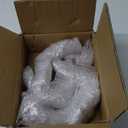 Sfcddtlg 6 Pcs Cast Iron Branch Mantle Hangers, 6 Inch Decorative Christmas Stocking Hangers with Non-Slip Pad, Brown Mantle Stocking Holder for Xmas Holiday Home Party Decoration