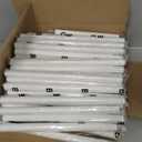 Goovilla Room Divider for Room Separation, Tension Curtain Rods No Drilling, 4-10ft(H) 28-171inch(W) Adjustable Temporary Privacy Wall Divider, Heavy Duty Freestanding Space Partition Separator, White