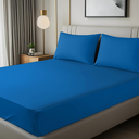 Utopia Bedding Queen Fitted Sheet - Bottom Sheet - Deep Pocket - Soft Microfiber - Shrinkage and Fade Resistant - Easy Care -1 Fitted Sheet Only (Dusk Blue)