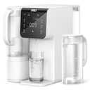 Dreo Reverse Osmosis Water Filter Countertop, 7-Stage RO Water Filtration System, 3:1 Pure to Drain, Portable Water Pitchers for Home Kitchen, No Installation, Reduce TDS, BPA Free (White)