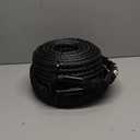 ALL-TOP Synthetic Winch Rope w/Hook & Isolator, 1/2in x 92ft, 31500Lbs UHMWPE Cable Replace Kit, Forged Hook & Rubber Stopper & Safety Pull Strap