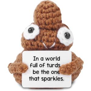 Funny Crochet Christmas Gag Gifts - Hilarious Stocking Stuffers for Brothers, Friends & Adults - Novelty Prank Presents for Dad, Husband, Sister