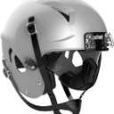 Schutt Youth Vengeance A11 Football Helmet with Facemask or Without Facemask Colors, Metallic Silver with No Facemask  (XX-Small, Black)