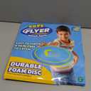 Soft Disc Flying Toy - Doesn't Hurt to Catch - Best Stocking Stuffers For Kids & Adults All Ages - Gifts for Boys & Girls 4 5 6 7 8 9 10 11 12 13 + Year Old Boy - Beach Toys For Kids Outdoor Games (Blue&yellow)