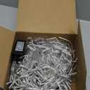 LYHOPE Christmas Icicle Lights, 432 LED 35.4ft 8 Modes Low Voltage Icicle String Lights with 72 Drops, Icicle Fairy Twinkle Lights for Xmas, Eaves, Wedding, Garden, Outdoor, Indoor Decor (Warm White)