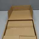 4 Pcs Decorative Books & Thinker StatueSet - Linen Boxes & Resin Sculptures Enhance Your Coffee Table, Bookshelf or Mantle Decor - Living or Entryway Home Decoration Aesthetic, Photo/Keepsake Storage