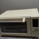 Nuwave Bravo Air Fryer Toaster Smart Oven, 10-in-1 Countertop Convection, 1800 Watts, 21-Qt Capacity, 50-450F Temp Controls, Top and Bottom Heater Adjustments 0%-100%, PFAS Free, Cream