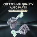 Door Lock Cylinder with key, Compatible with Honda 2002-2006 CR-V, 2003-2011 Element Left and right door lock cylinder, Replace OE 72185-S9A-013 72185-S9A-003 72145-S9A-013 72145-S9A-003