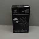 Knife Set, Dishwasher Safe Kitchen Knife Set with Block, 15 Pcs Black Kitchen Knife Sets with Block Self Sharpening, 6 Steak Knives, Black