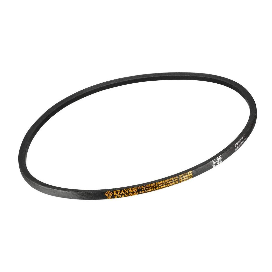 uxcell A39 Drive V-Belts 39" Inner Length 13mm Width 8mm Thick JIS Standard A-Section Rubber Drive Industrial Transmission Belt