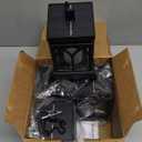 KOOPER 4 Pack Solar Lanterns Outdoor Waterproof, Upgraded Flickering Flame Modes + Constant Modes Hanging Solar Lantern Lights for Outside, Lanterns Decorative Outdoor for Garden Table Yard Tree Decor