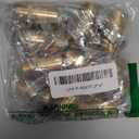 Joywayus Brass Hose Barb Fitting 3/4" Barb x1/2" NPT Male Water Fuel Air(Pack of 10)