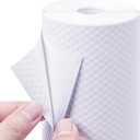 PABUSIOR Adhesive Cabinet Liner White: Peel and Stick Non-Slip Kitchen Drawer Liners - Easy to Cut Waterproof Cupboard Mat for Pantry Shelves 17.7" W x 96" L