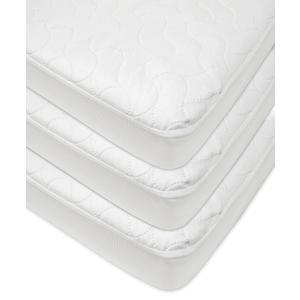 American Baby Company 3 Pack Waterproof Fitted Crib Mattress Protector 52" x 28" - Quilted, Noiseless, Soft & Breathable Crib & Toddler Mattress Pad Cover