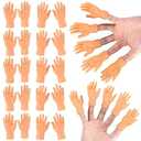 30 Pcs Tiny Finger Hands Mini Rubber Finger Puppets, Miniature Small Hands Ealistic Cute Little Hand Finger for Gifts Puppet Show Prank Gag Performance Party Favors