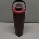 Owala FreeSip Sway Insulated Stainless Steel Water Bottle with Two-Way Spout, Built-In Straw and Bucket Handle, Made for Travel, School, and Sports, 30oz, BPA Free, Leak Proof, Black Cherry