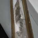 Modern LED Ceiling Light Fixture Close to Ceiling Light 23.6 White Ceiling Hanging Light for Kitchen Island Dining Room Table, Bedroom, Living Room