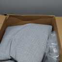 10x12 Area Rug Living Room Rugs - Washable Neutral Modern Abstract Soft Thin Large Rug Indoor Floor No Slip Rug Carpet for Bedroom Under Dining Table Home Office Decor - Brown Grey