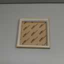6x6 Square Wheat Resin Picture Frame with Plexiglass