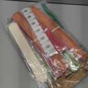 NICROLANDEE Fall Wedding Decorations - 15 PCS Pumpkin Orange Sage Green Ivory Tissue Pom Poms Decor, Dots Paper Garland for Thanksgiving, Baby Shower, Autumn Harvest Party Supplies