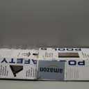 WaterWarden Pool Safety Fence 4' x 12', UL Certified to ASTM F2286 Safety Standards, Removable, Easy DIY Installation, Black Protective Mesh Netting with Black Frames