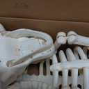 JOYIN Halloween Golden Retriever Skeleton 34” Animal Dog Plastic Skeleton with Glowing LED Eyes & Spooky Sounds, Moving Jaw, Posable Joint for Haunted House, Yard Graveyard, Indoor Outdoor Decor