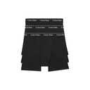 Calvin Klein Men's Cotton Classics 2-pack Boxer Brief, 2 Black, Large