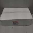 WDF 200PCS Pink Plastic Plates - Rose Gold Glitter Plastic Plates - Heavy Duty Pink Glitter Disposable Plates for Wedding Baby Shower Spring Birthday