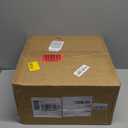 Wimarsbon Pouf Ottoman, 100% Cotton Knitted Boho Footstool, Round Footrest with Non-Skid Wood Legs, Home Décor Handmade Pouffe, Leisure Floor Step Stool for Living Room (Beige)